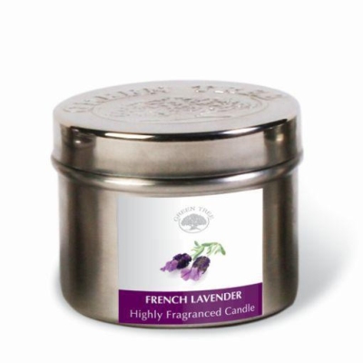 Green tree geurkaars french lavender 150g  drogist