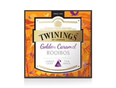 Foto van Twinings golden caramel rooibos 15st via drogist