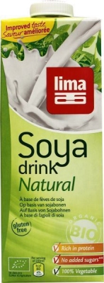 Foto van Lima soya drink natural 1000ml via drogist