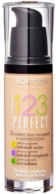 Bourjois bourjois paris 123 perfect foundation 55 dark beige 30ml  drogist