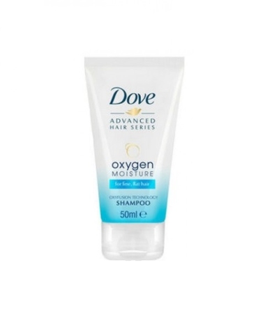 Foto van Dove shampoo oxygen mini 50ml via drogist