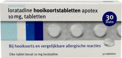 Foto van Apotex loratadine 10 mg 30tb via drogist