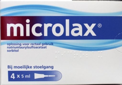 Foto van Microlax microklisma flacon 5 ml 4st via drogist