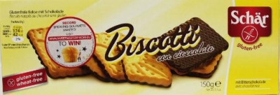 Foto van Schär biscotti con ciocollato 150g via drogist