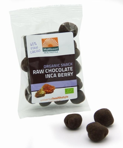 Mattisson incabes snack raw chocolade 35g  drogist