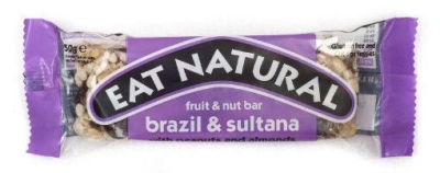 Foto van Eat natural brazils sultanas almond hazelnut 50g via drogist