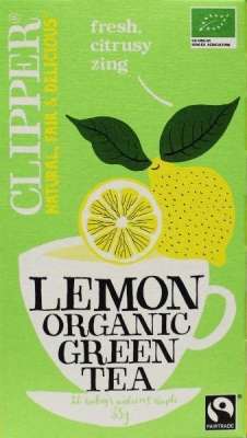 Foto van Clipper lemon tea bio 20st via drogist