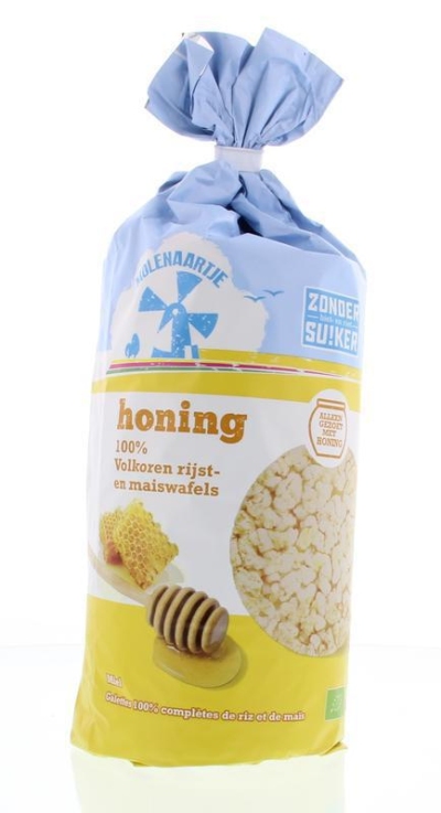 Foto van Molenaartje rijstwafel honing 125g via drogist