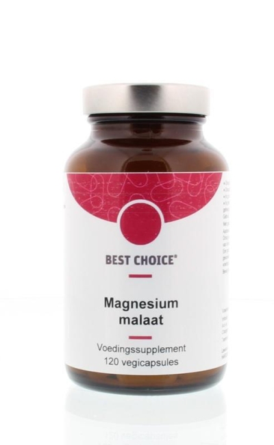 Foto van Best choice magnesium malaat 120vca via drogist