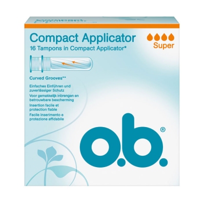 Foto van Ob tampons pro comfort super applicator 16st via drogist