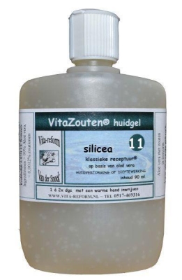 Foto van Vita reform van der snoek silicea gel 11/12 90ml via drogist
