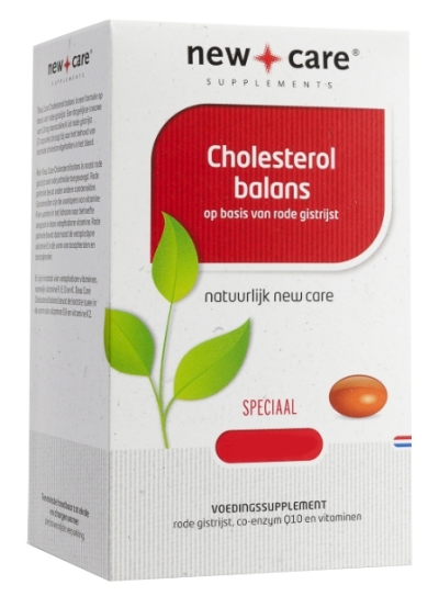Foto van New care cholesterol balans 120 capsules via drogist