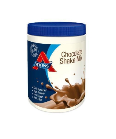 Atkins maaltijdvervanger advantage shake mix chocolade 370g  drogist