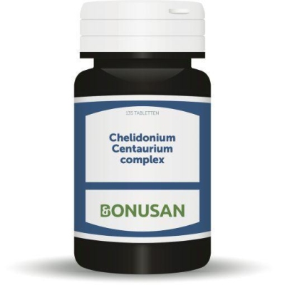 Foto van Bonusan chelidonium centaurium complex 135tab via drogist