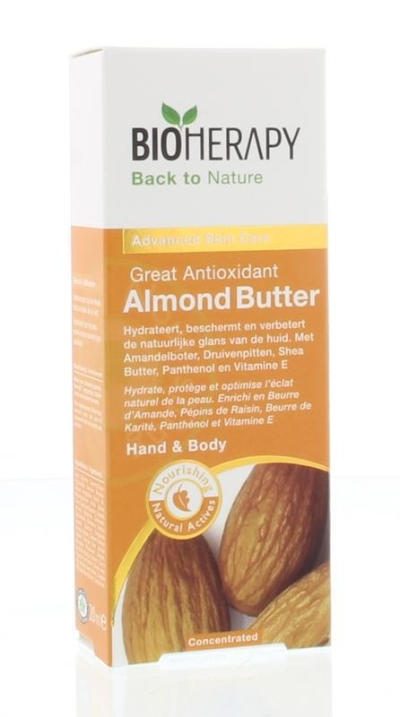 Foto van Bioherapy great antioxidant almond butter hand body cream 20ml via drogist