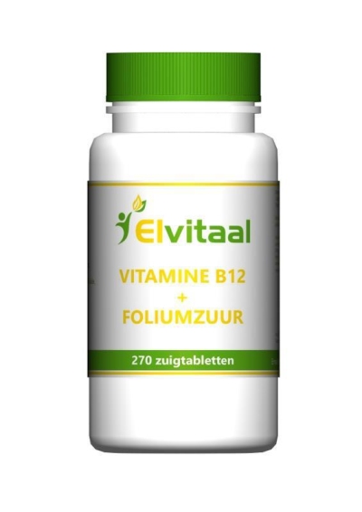 Foto van Elvitaal vitamine b12 1000mcg 270st via drogist