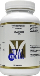 Vital cell life flax seed oil 1000mg 100cap  drogist