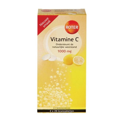 Foto van Roter vitamine c 1000mg citroen duo 2x20t via drogist