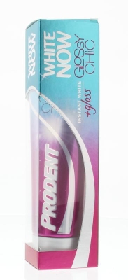 Prodent tandpasta white now glossy chic 75ml  drogist