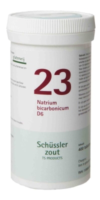 Foto van Pfluger schussler celzout 23 natrium bicarbonicum d6 400tab via drogist