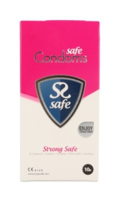 Foto van Safe condooms strong safe 5st via drogist