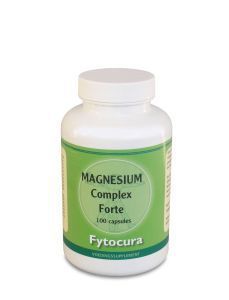 Foto van Fytocura magnesium complex forte 100cap via drogist