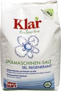 Foto van Klar afwasmachine regeneratie zout bio 2000g via drogist