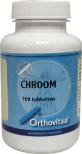 Orthovitaal chromium 100tab  drogist