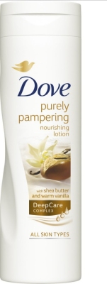 Foto van Dove body lotion sheabutter & vanilla 250ml via drogist
