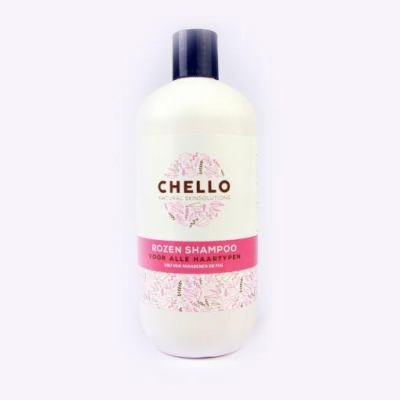 Foto van Chello shampoo rozen 500ml via drogist