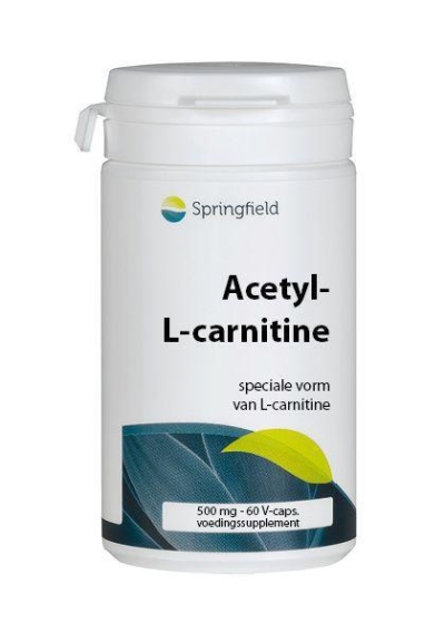 Springfield acetyl l carnitine 60vc  drogist