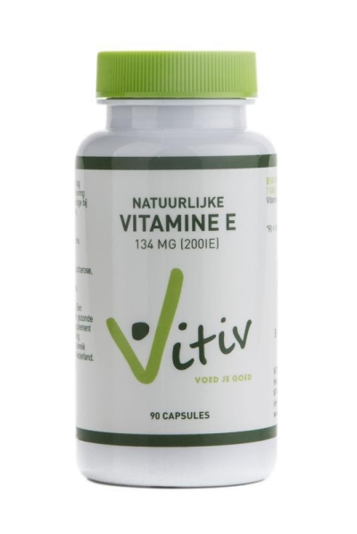 Foto van Vitiv vitamine e200 90ca via drogist