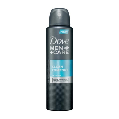 Foto van Dove deodorant spray men clean comfort 150ml via drogist