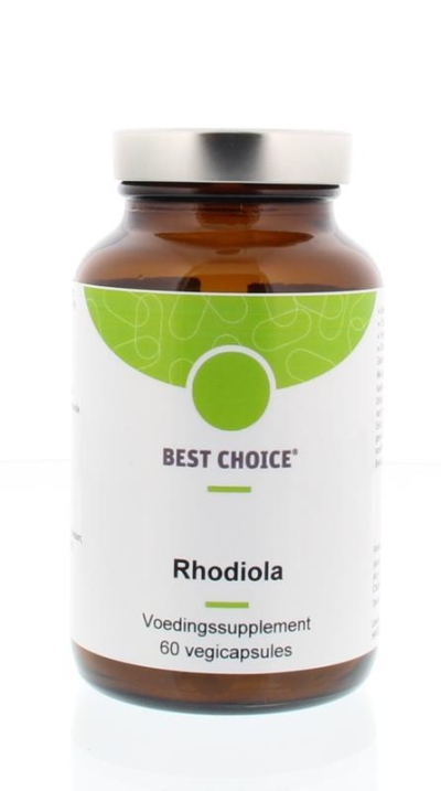 Best choice rhodiola 60cap  drogist