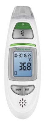 Foto van Medisana multifunctionele thermometer tm750 1st via drogist