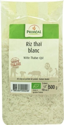 Foto van Primeal witte thaise rijst 500g via drogist
