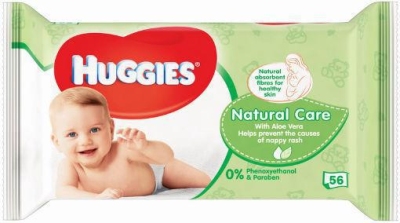 Huggies wipes naturalcare 56st  drogist