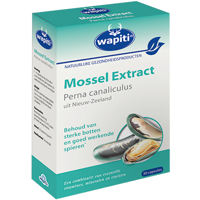 Foto van Wapiti groenlipmossel extract 30 capsules via drogist