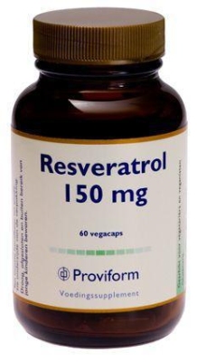 Foto van Proviform resveratrol 150mg 60vc via drogist