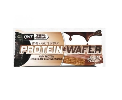 Qnt wafer protein 32% chocolate 12 x 35gr  drogist