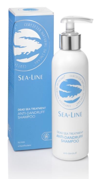 Foto van Sea line anti-roos shampoo 200ml via drogist