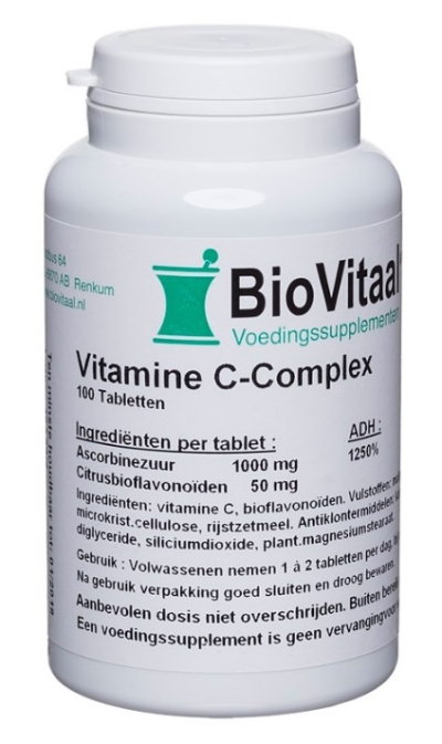 Biovitaal vit c complex 100tb  drogist