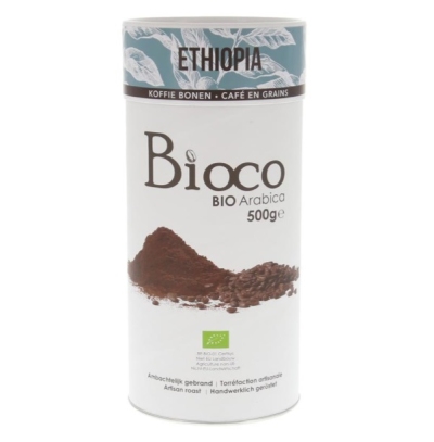 Foto van Bioco ethiopia koffiebonen 500gr via drogist