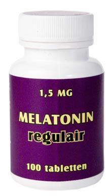 Foto van Enra melatonine regulair 1.5 mg 100tab via drogist