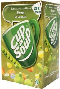 Foto van Cup a soup erwtensoep 21 zakjes via drogist