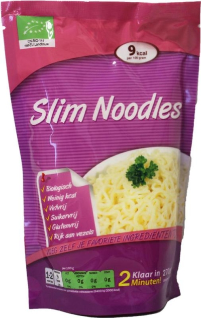 Foto van Slim pasta slim pasta noodles 200g via drogist