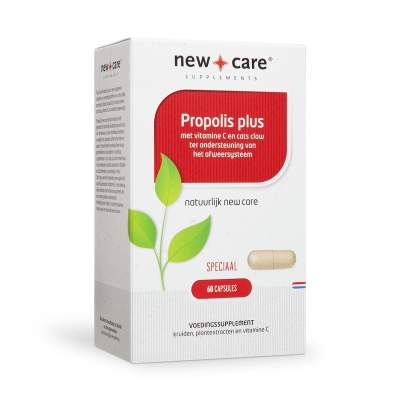 Foto van New care propolis plus 60cap via drogist