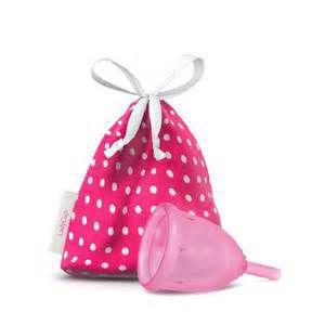 Foto van Ladycup menstruatiecup pink maat s 1st via drogist