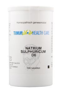 Foto van Timm health care natrium sulfur d6 10 300tab via drogist