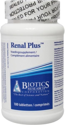 Foto van Biotics renal plus 180tab via drogist